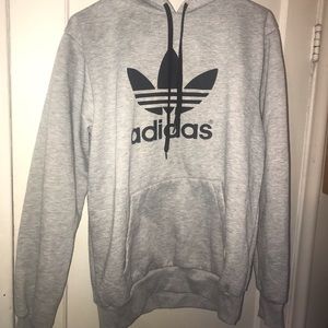 Grey Adidas Hoodie
